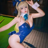 日奈娇(椎名莜)《蔚蓝档案 飞鸟马时》主题写真：100张全套美图