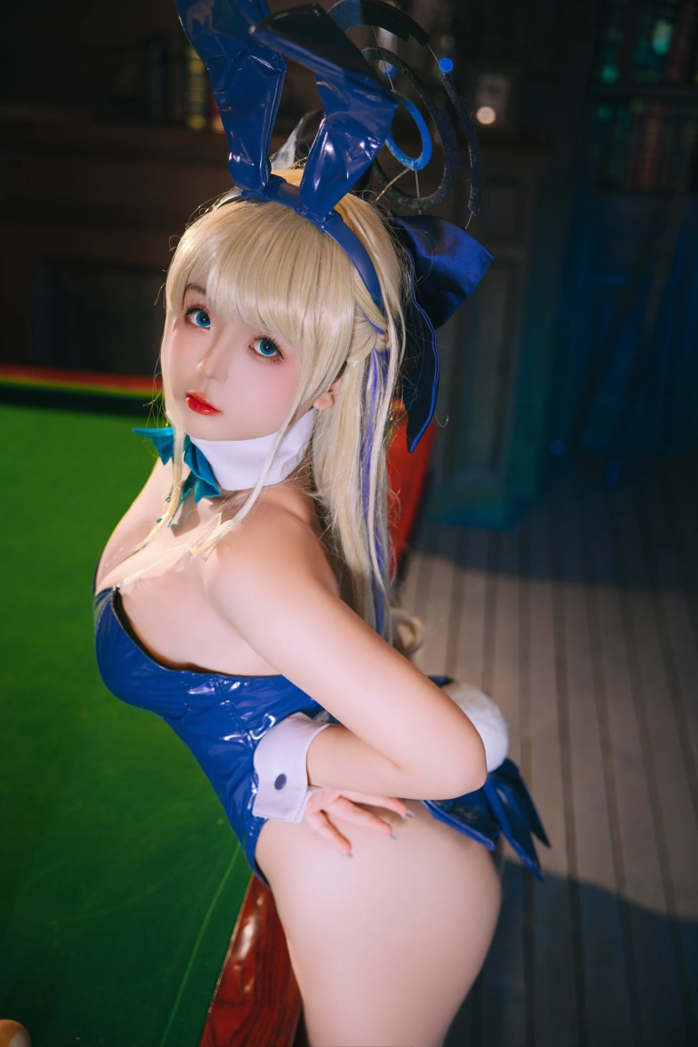 日奈娇(椎名莜)《蔚蓝档案 飞鸟马时》主题写真：100张全套美图
