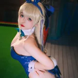 日奈娇(椎名莜)《蔚蓝档案 飞鸟马时》主题写真：100张全套美图