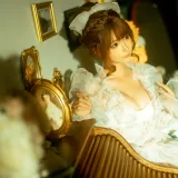 蠢沫沫《欧式女仆》主题写真：12张全套美图