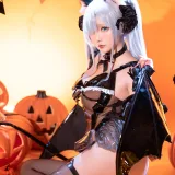 星之迟迟《万圣节特别企划 雅努斯》主题写真：86张全套美图