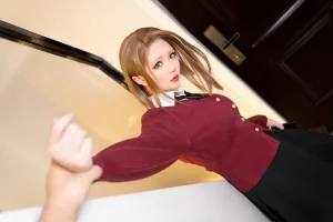 星之迟迟《2023年12月计划D 原创 同级生的夜间工作》主题写真：165张全套美图，含1个视频