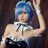念雪《蕾姆兔女郎》主题写真：38张全套美图