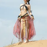 蠢沫沫《沙漠魅魔》主题写真：9张全套美图