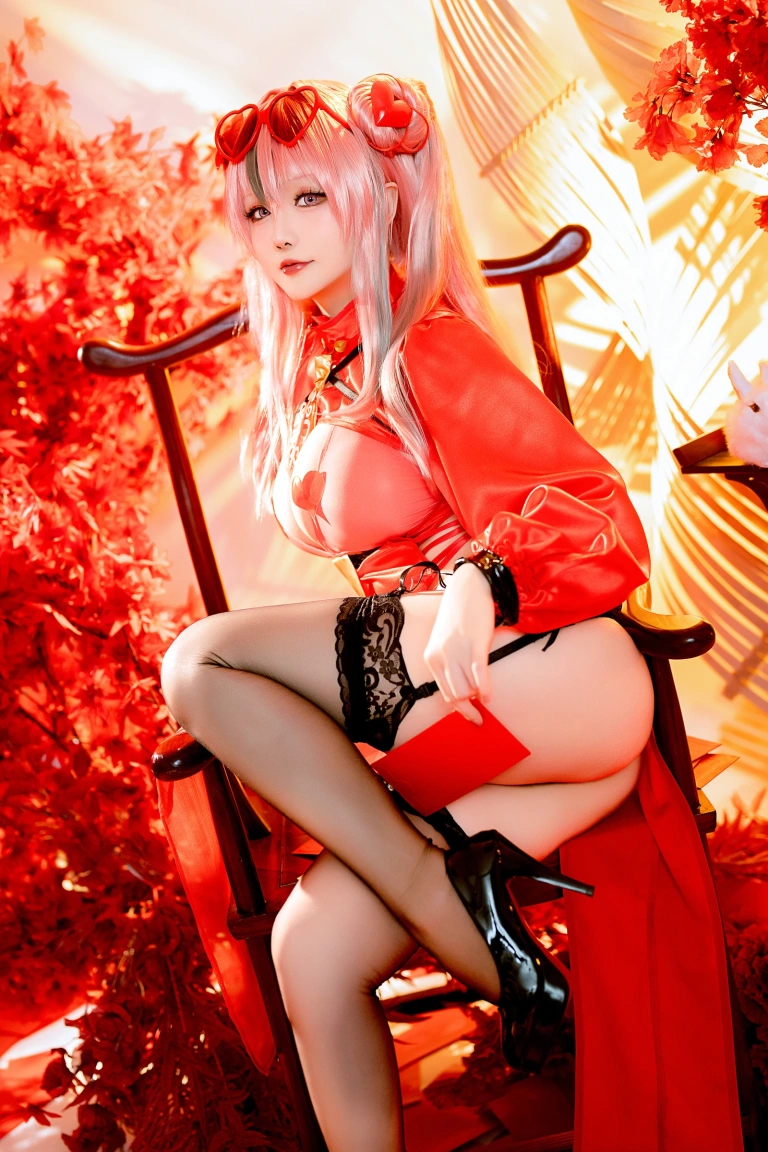 星之迟迟《2024年01月计划C 布莱默顿新年旗袍》主题写真：84张全套美图，含1个视频