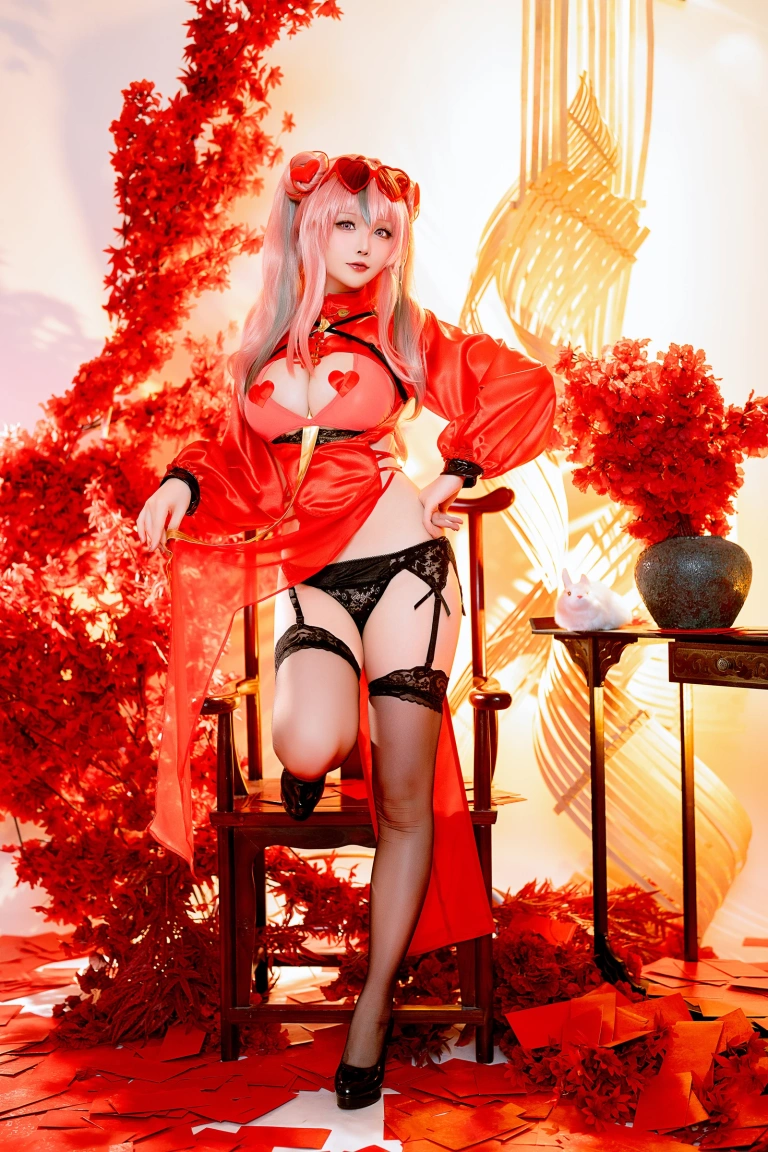 星之迟迟《2024年01月计划C 布莱默顿新年旗袍》主题写真：84张全套美图，含1个视频