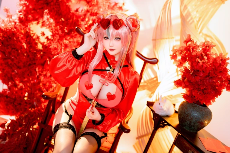 星之迟迟《2024年01月计划C 布莱默顿新年旗袍》主题写真：84张全套美图，含1个视频