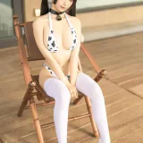 蠢沫沫《沙漠牛牛女仆》主题写真：6张全套美图