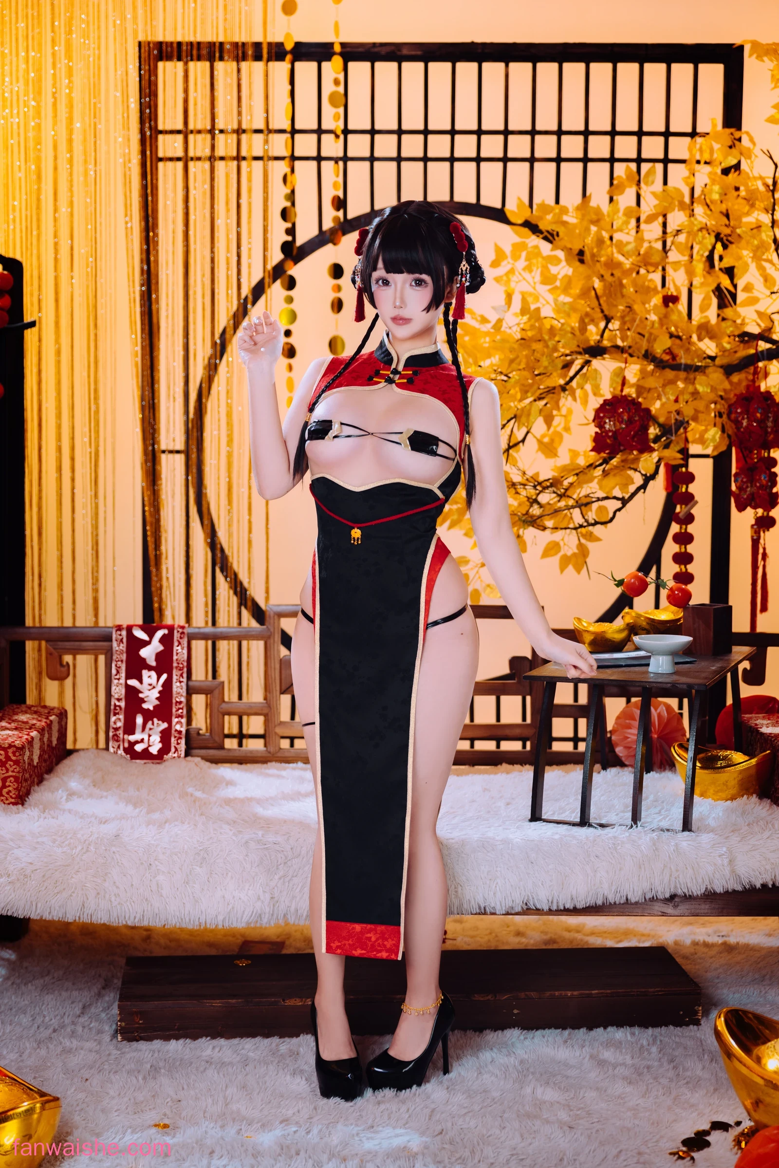 日奈娇(椎名莜) 日奈娇(椎名莜) NO.242 - 新年限定旗袍