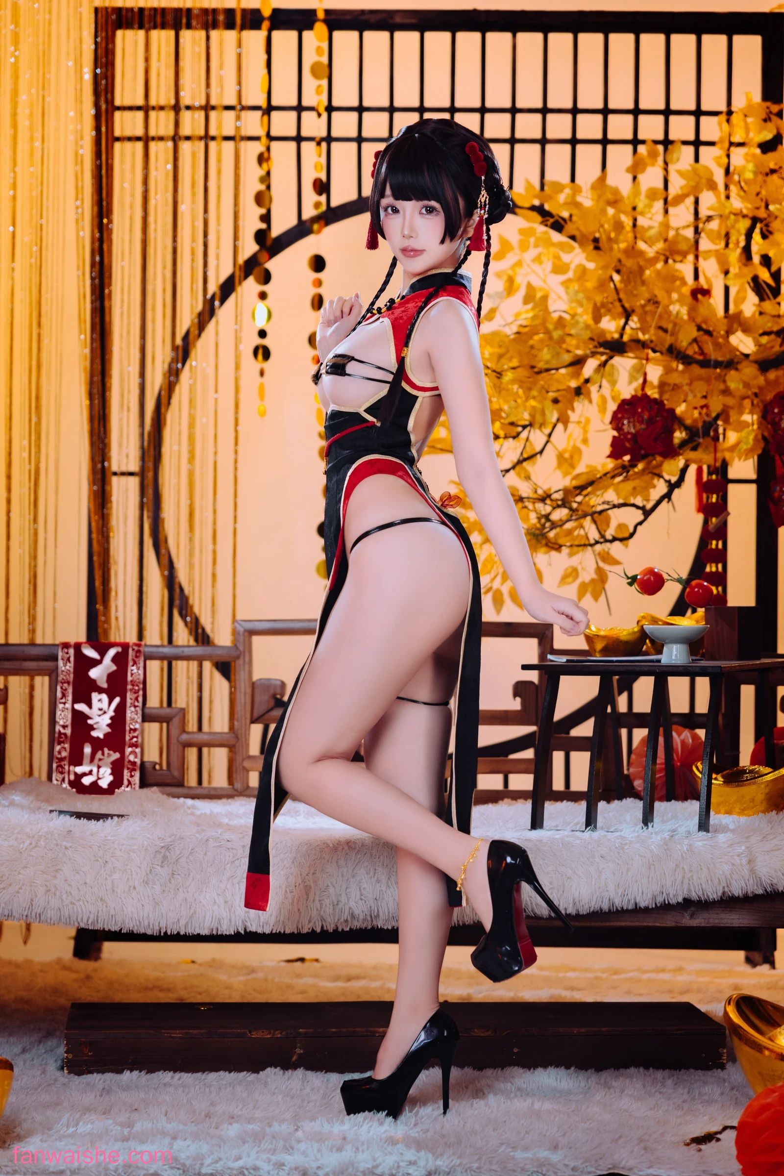 日奈娇(椎名莜) 日奈娇(椎名莜) NO.242 - 新年限定旗袍