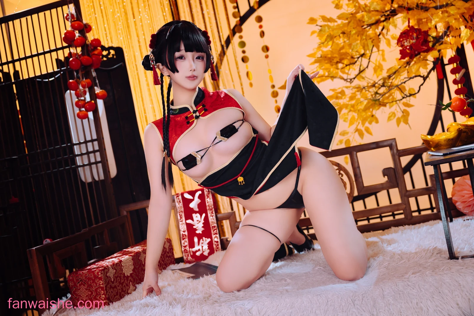日奈娇(椎名莜) 日奈娇(椎名莜) NO.242 - 新年限定旗袍