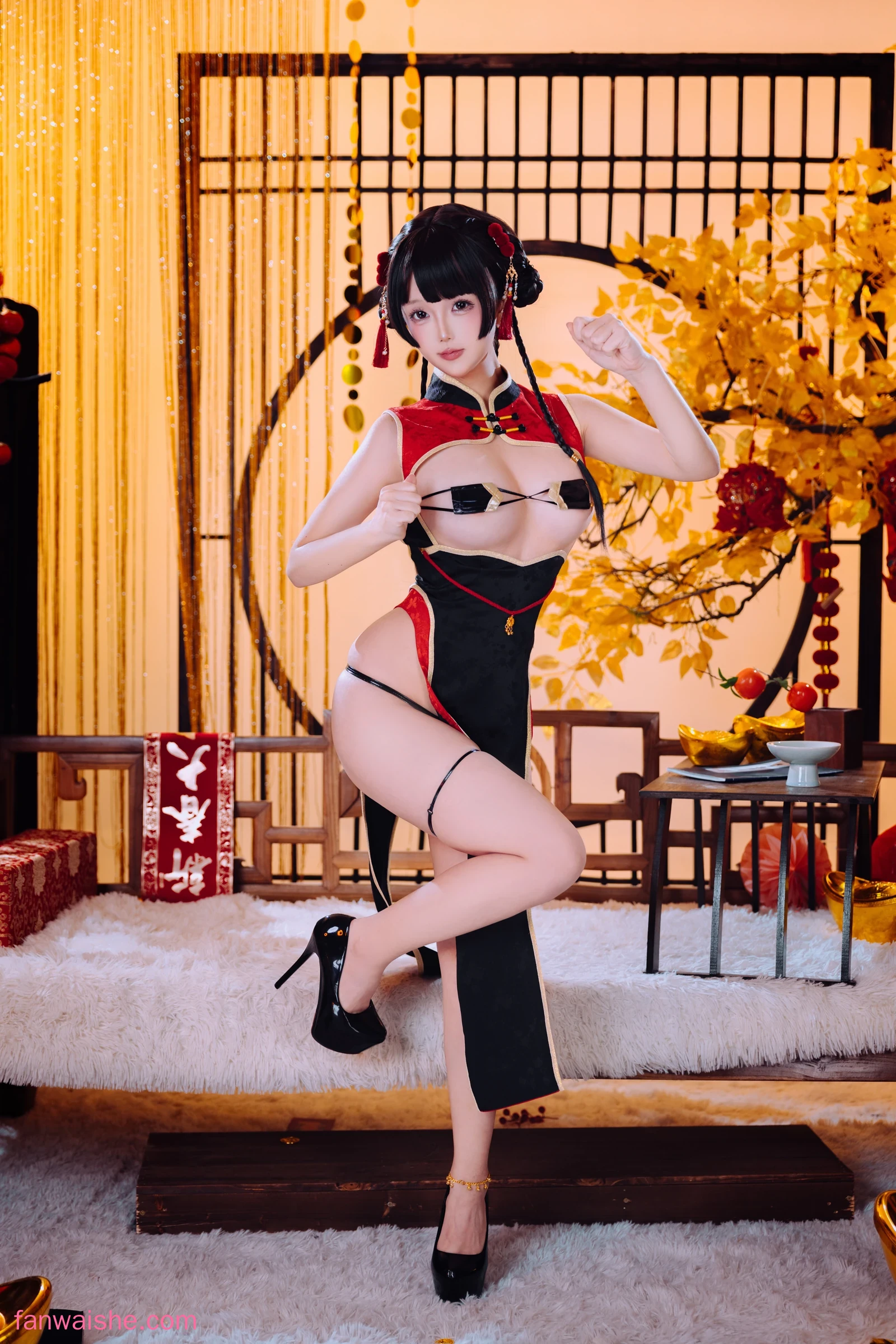 日奈娇(椎名莜) 日奈娇(椎名莜) NO.242 - 新年限定旗袍