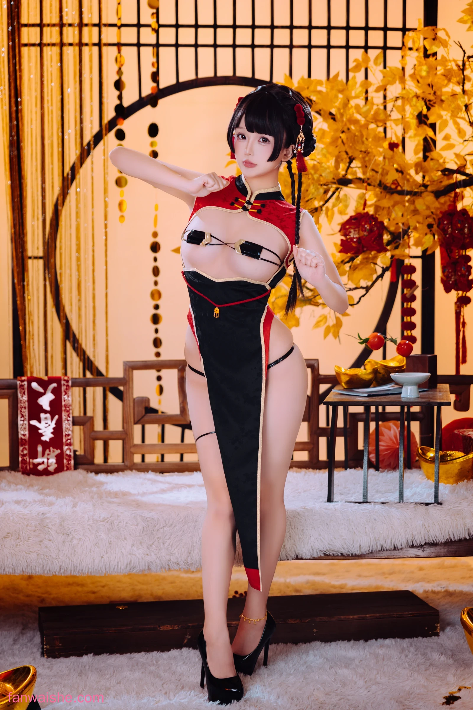 日奈娇(椎名莜) 日奈娇(椎名莜) NO.242 - 新年限定旗袍