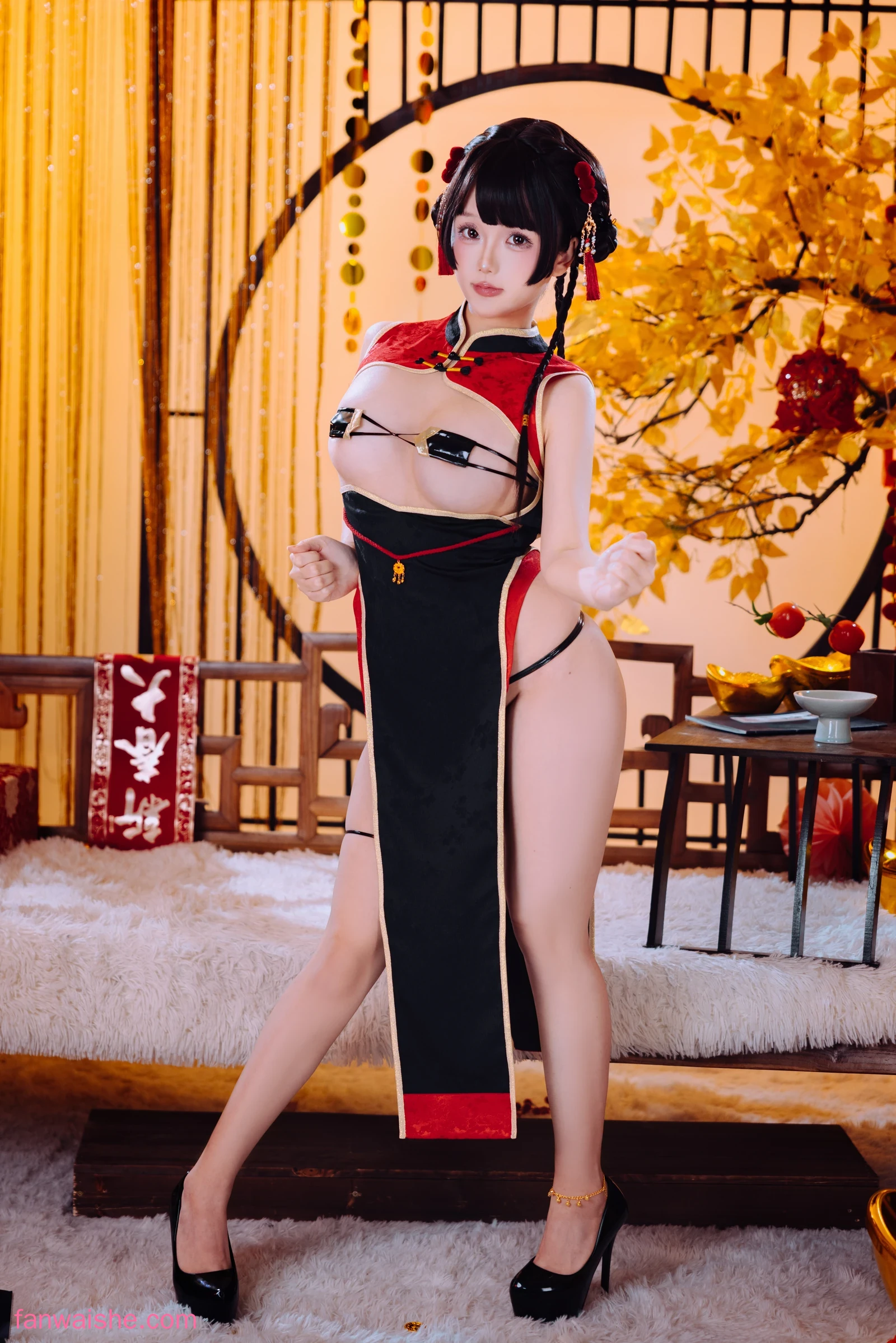 日奈娇(椎名莜) 日奈娇(椎名莜) NO.242 - 新年限定旗袍