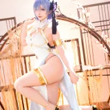 星之迟迟《2024年01月计划B RE：0 蕾姆 旗袍ver》主题写真：76张全套美图