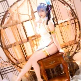 星之迟迟《2024年01月计划B RE：0 蕾姆 旗袍ver》主题写真：76张全套美图