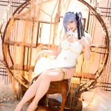 星之迟迟《2024年01月计划B RE：0 蕾姆 旗袍ver》主题写真：76张全套美图