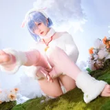 星之迟迟《2024年01月计划赠品 RE：0 蕾姆 绵羊ver》主题写真：38张全套美图