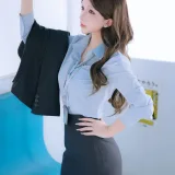 日奈娇(椎名莜)《电车上班族》主题写真：242张全套美图，含4个视频