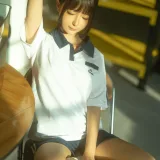 蠢沫沫《学妹》主题写真：13张全套美图