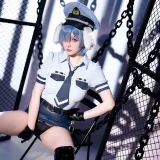 星之迟迟《2024年02月计划C RE：0 蕾姆 狗耳警官》主题写真：101张全套美图，含1个视频