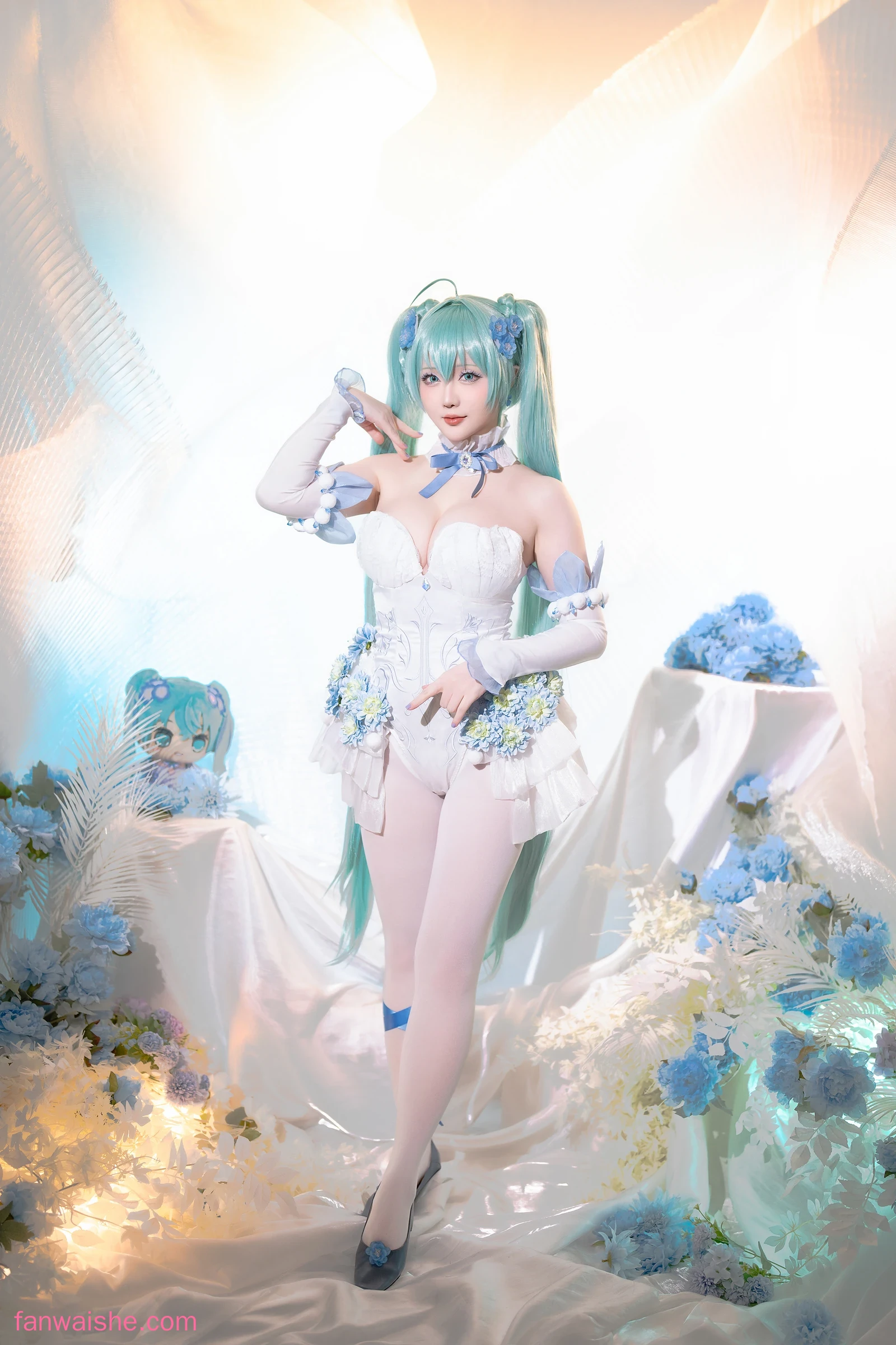 星之迟迟 星之迟迟 NO.248 - 2024年02月计划A 初音未来 粉蝶花精灵