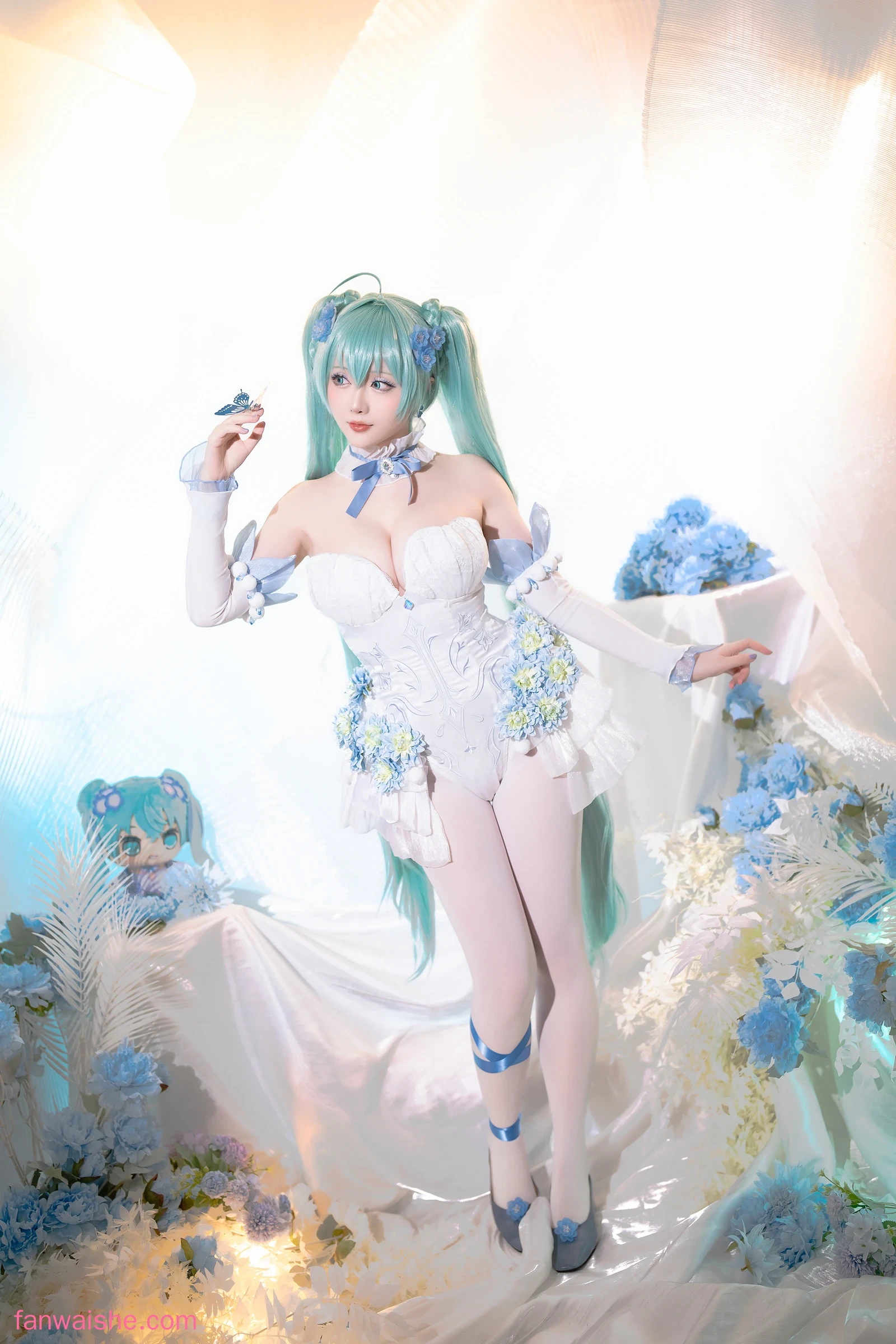 星之迟迟 星之迟迟 NO.248 - 2024年02月计划A 初音未来 粉蝶花精灵