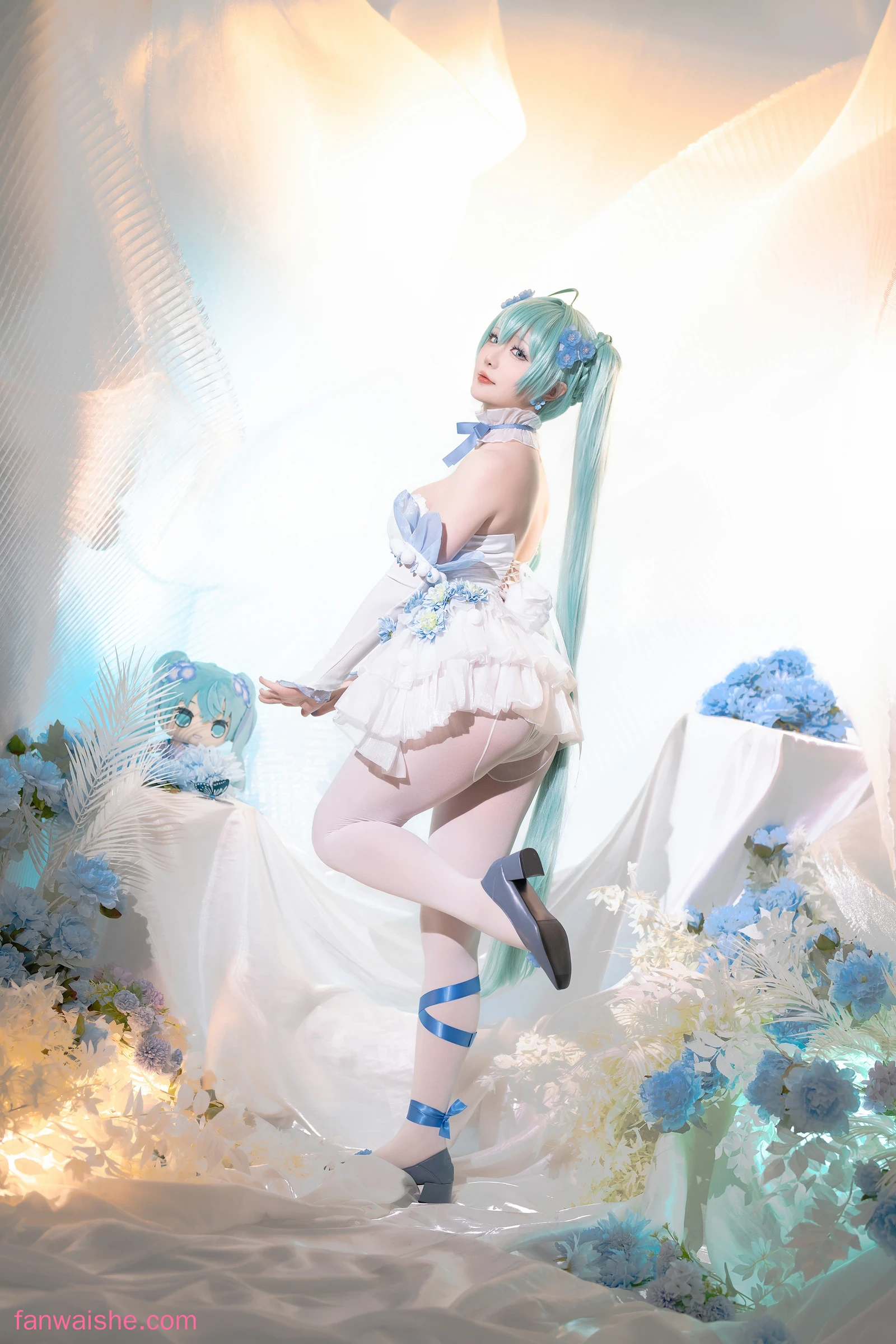 星之迟迟 星之迟迟 NO.248 - 2024年02月计划A 初音未来 粉蝶花精灵
