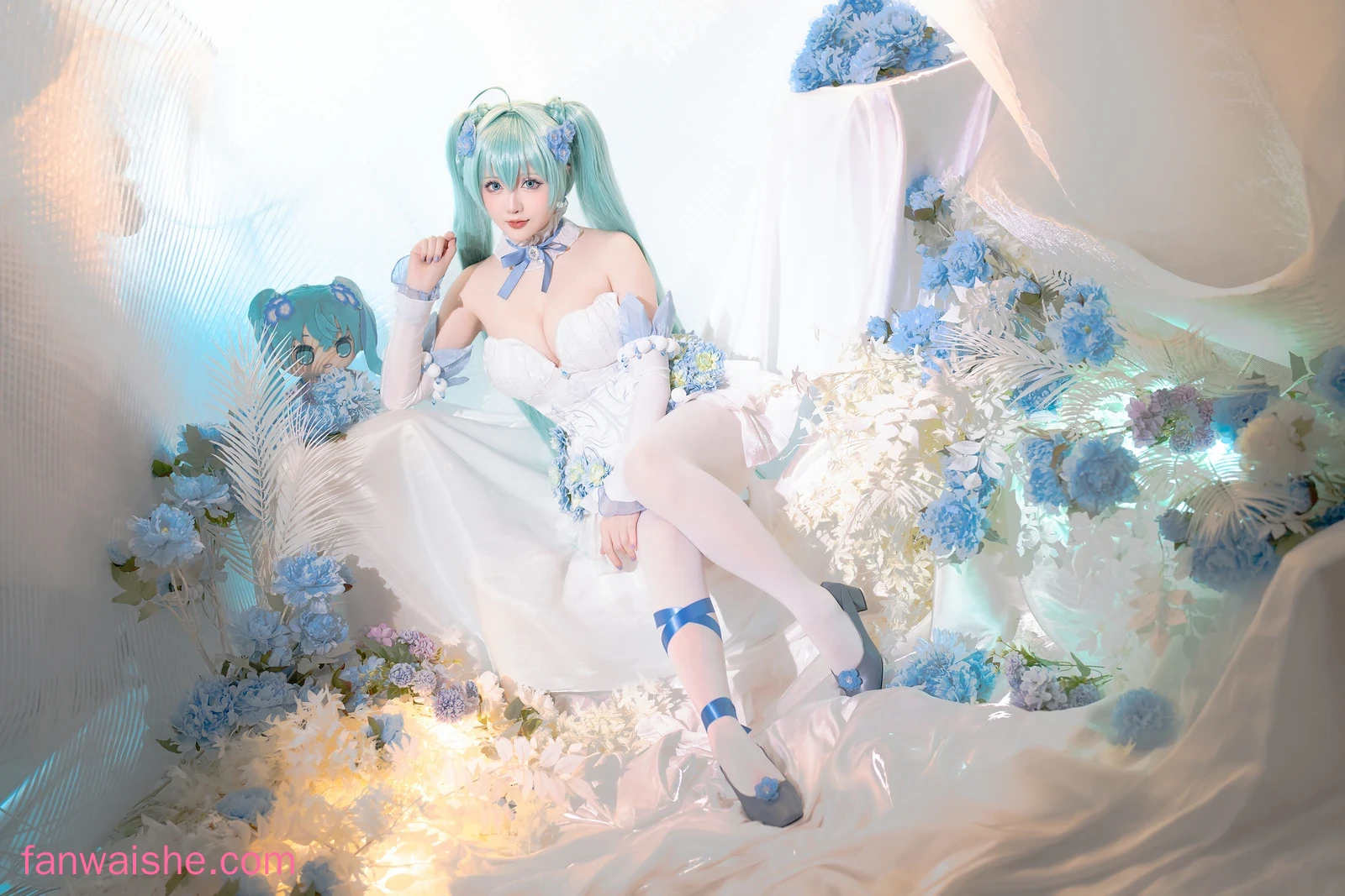 星之迟迟 星之迟迟 NO.248 - 2024年02月计划A 初音未来 粉蝶花精灵