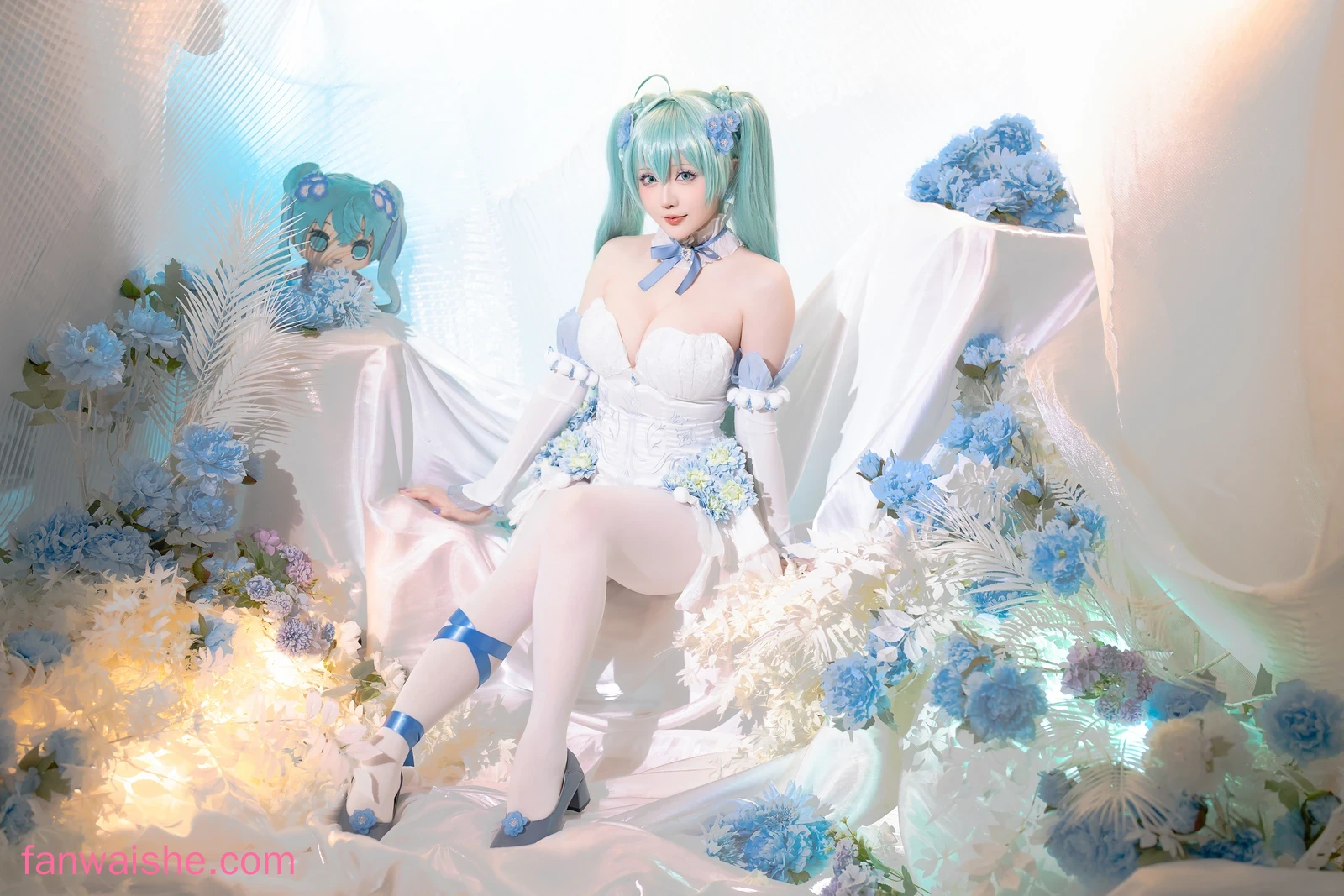 星之迟迟 星之迟迟 NO.248 - 2024年02月计划A 初音未来 粉蝶花精灵