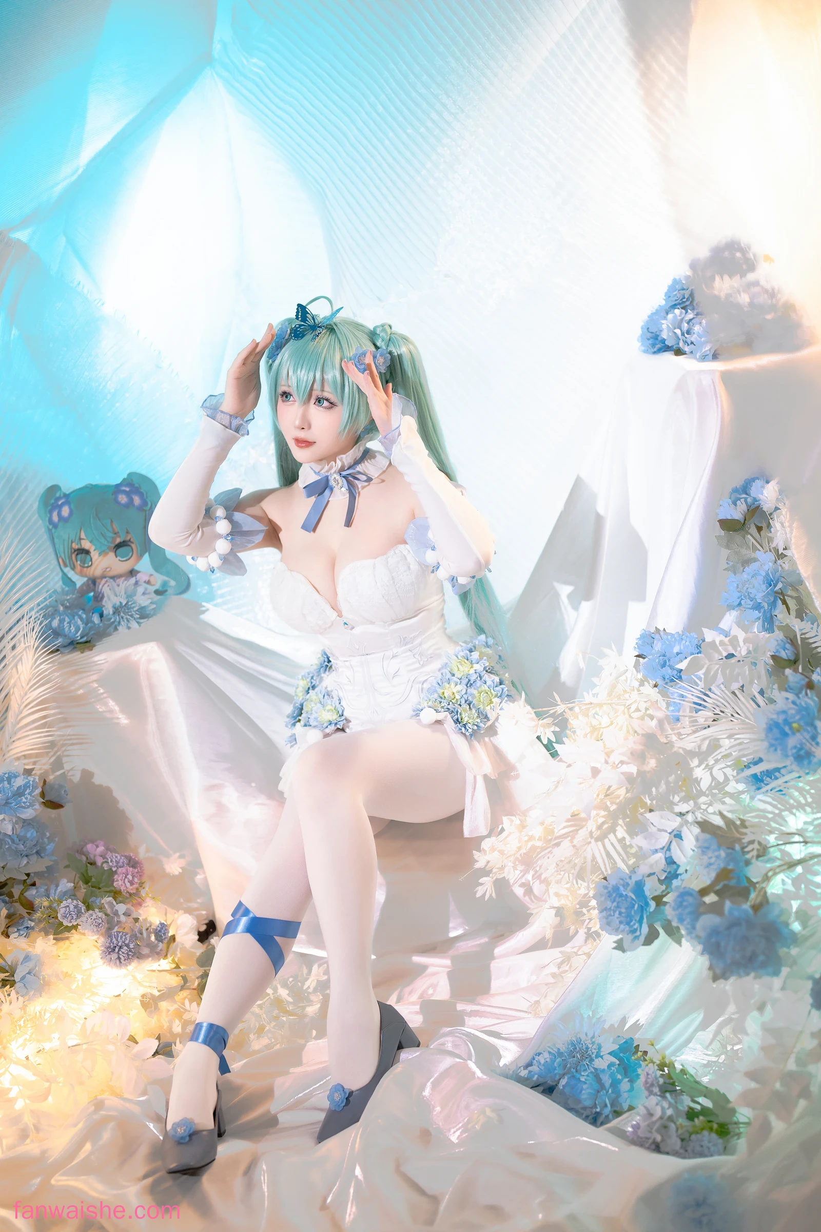 星之迟迟 星之迟迟 NO.248 - 2024年02月计划A 初音未来 粉蝶花精灵