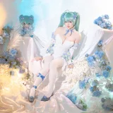 星之迟迟《2024年02月计划A 初音未来 粉蝶花精灵》主题写真：54张全套美图，含1个视频