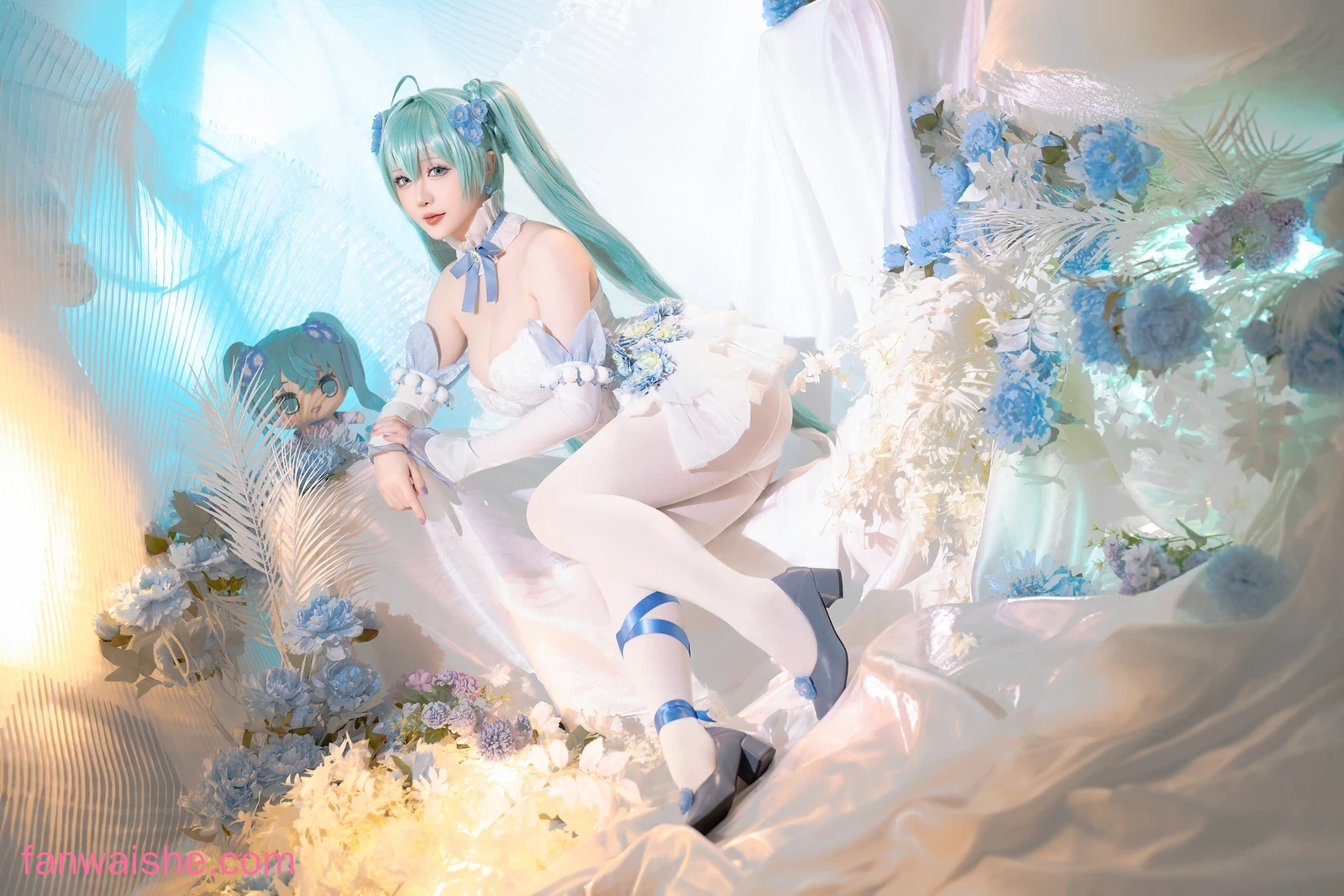 星之迟迟 星之迟迟 NO.248 - 2024年02月计划A 初音未来 粉蝶花精灵
