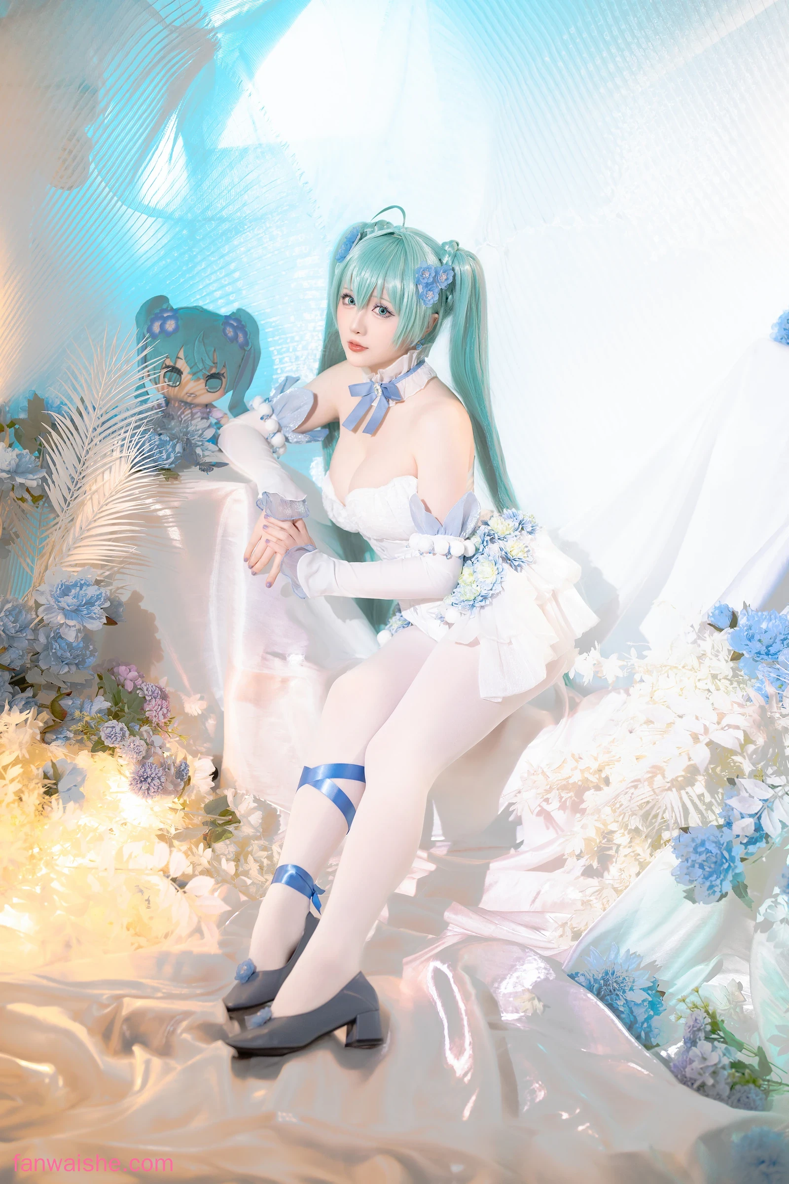 星之迟迟 星之迟迟 NO.248 - 2024年02月计划A 初音未来 粉蝶花精灵