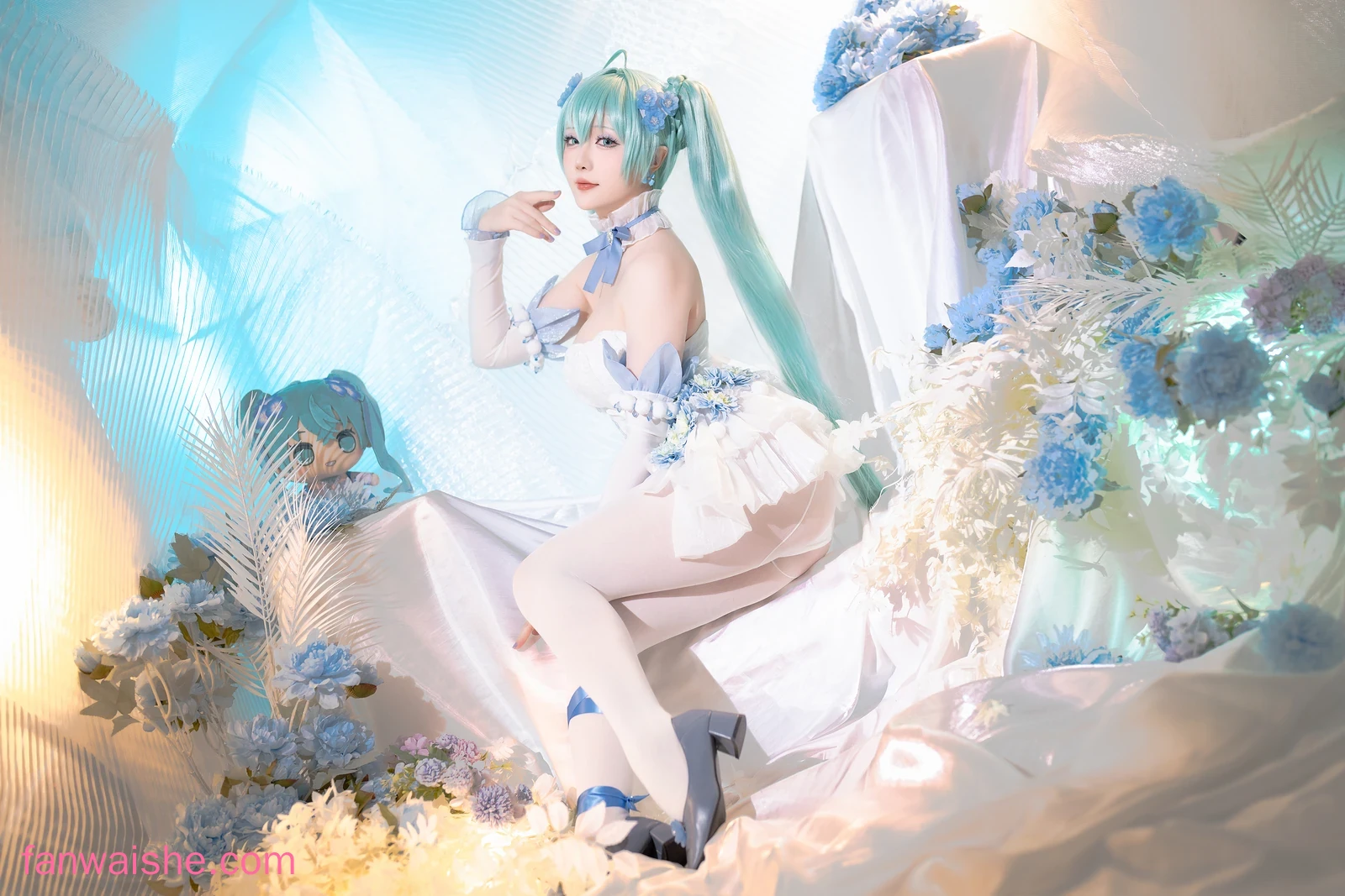 星之迟迟 星之迟迟 NO.248 - 2024年02月计划A 初音未来 粉蝶花精灵
