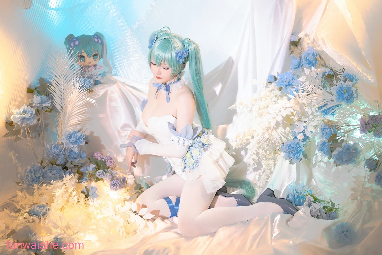 星之迟迟 星之迟迟 NO.248 - 2024年02月计划A 初音未来 粉蝶花精灵