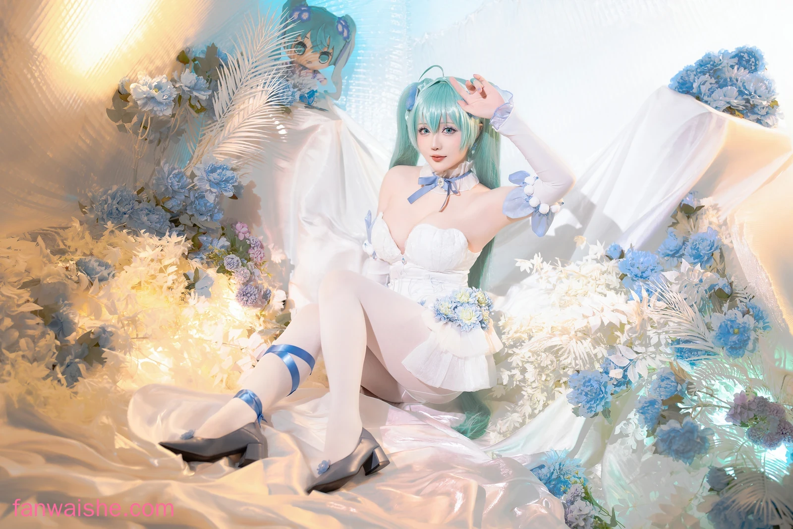 星之迟迟 星之迟迟 NO.248 - 2024年02月计划A 初音未来 粉蝶花精灵