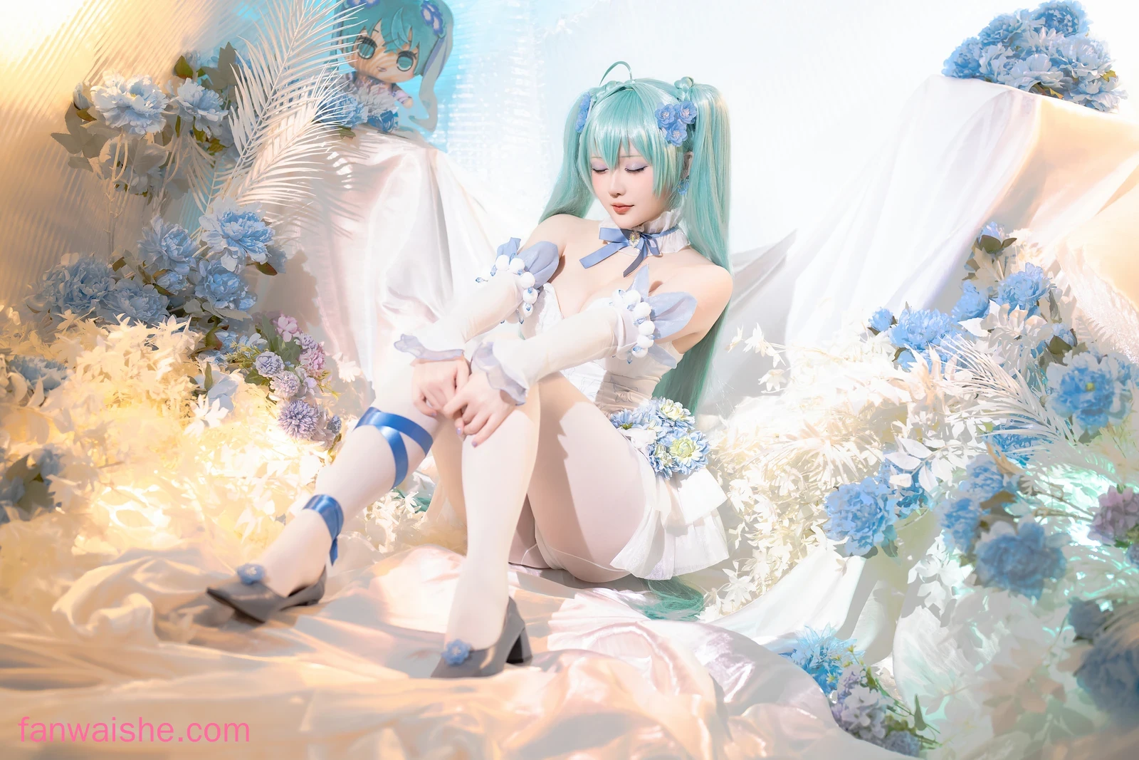 星之迟迟 星之迟迟 NO.248 - 2024年02月计划A 初音未来 粉蝶花精灵