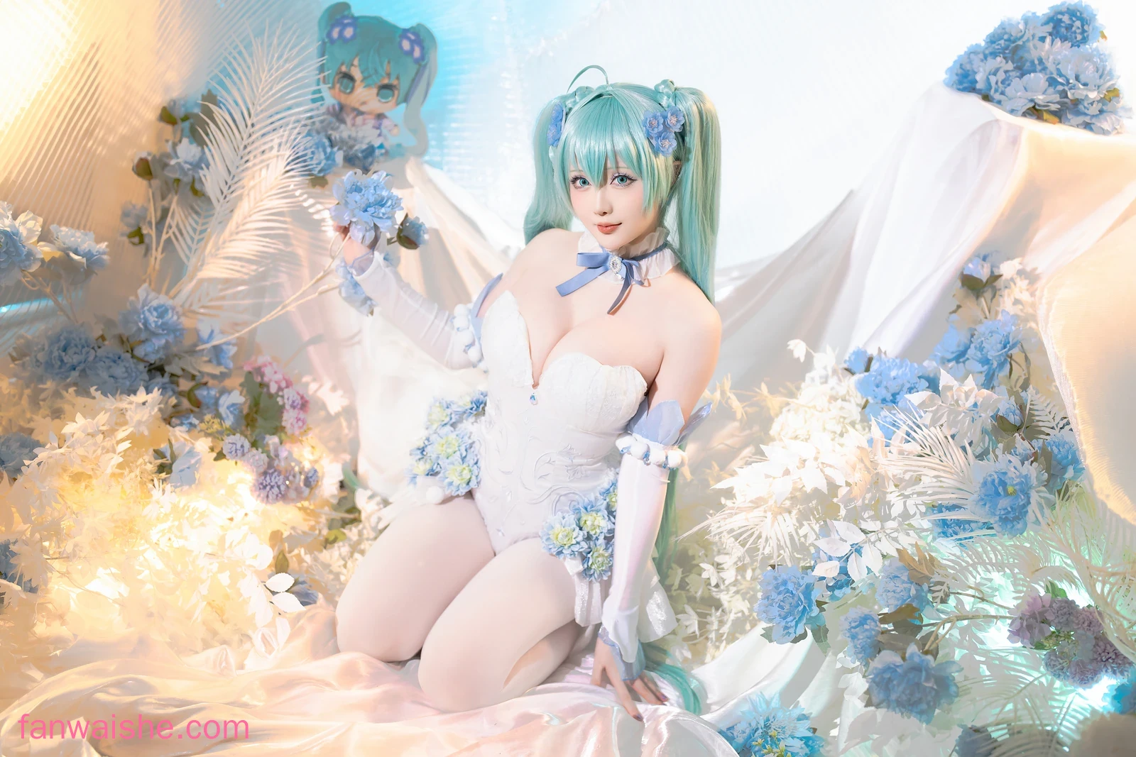 星之迟迟 星之迟迟 NO.248 - 2024年02月计划A 初音未来 粉蝶花精灵
