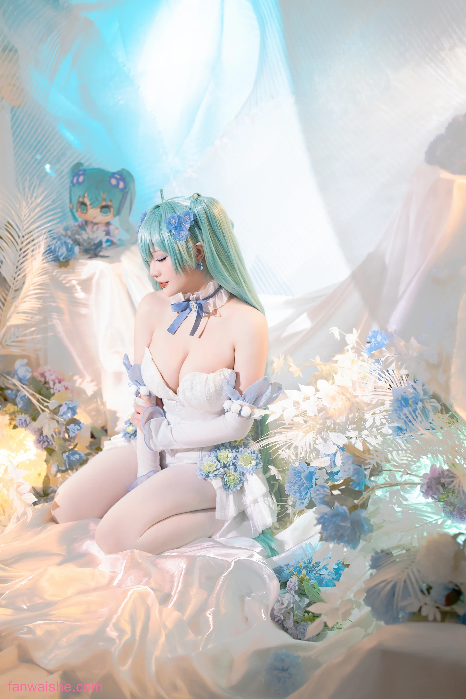 星之迟迟 星之迟迟 NO.248 - 2024年02月计划A 初音未来 粉蝶花精灵