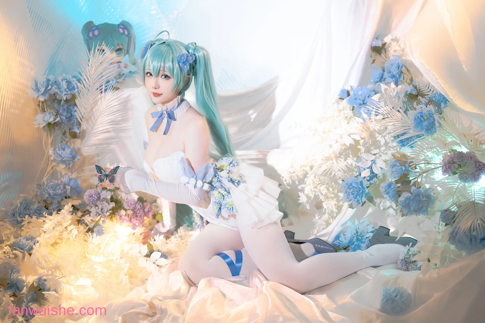 星之迟迟 星之迟迟 NO.248 - 2024年02月计划A 初音未来 粉蝶花精灵