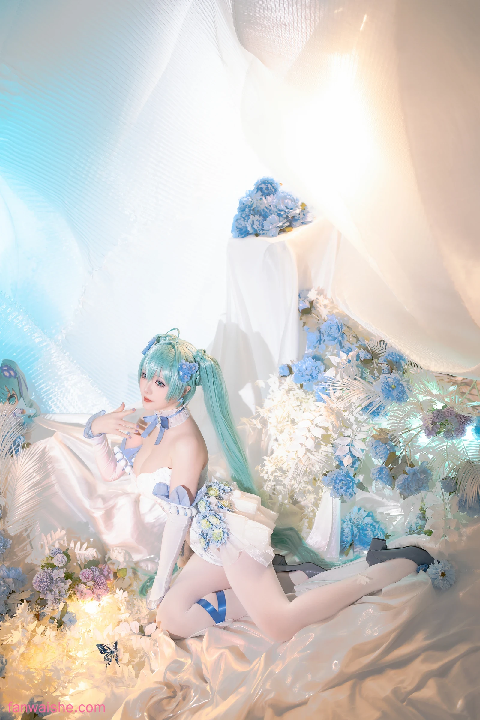 星之迟迟 星之迟迟 NO.248 - 2024年02月计划A 初音未来 粉蝶花精灵