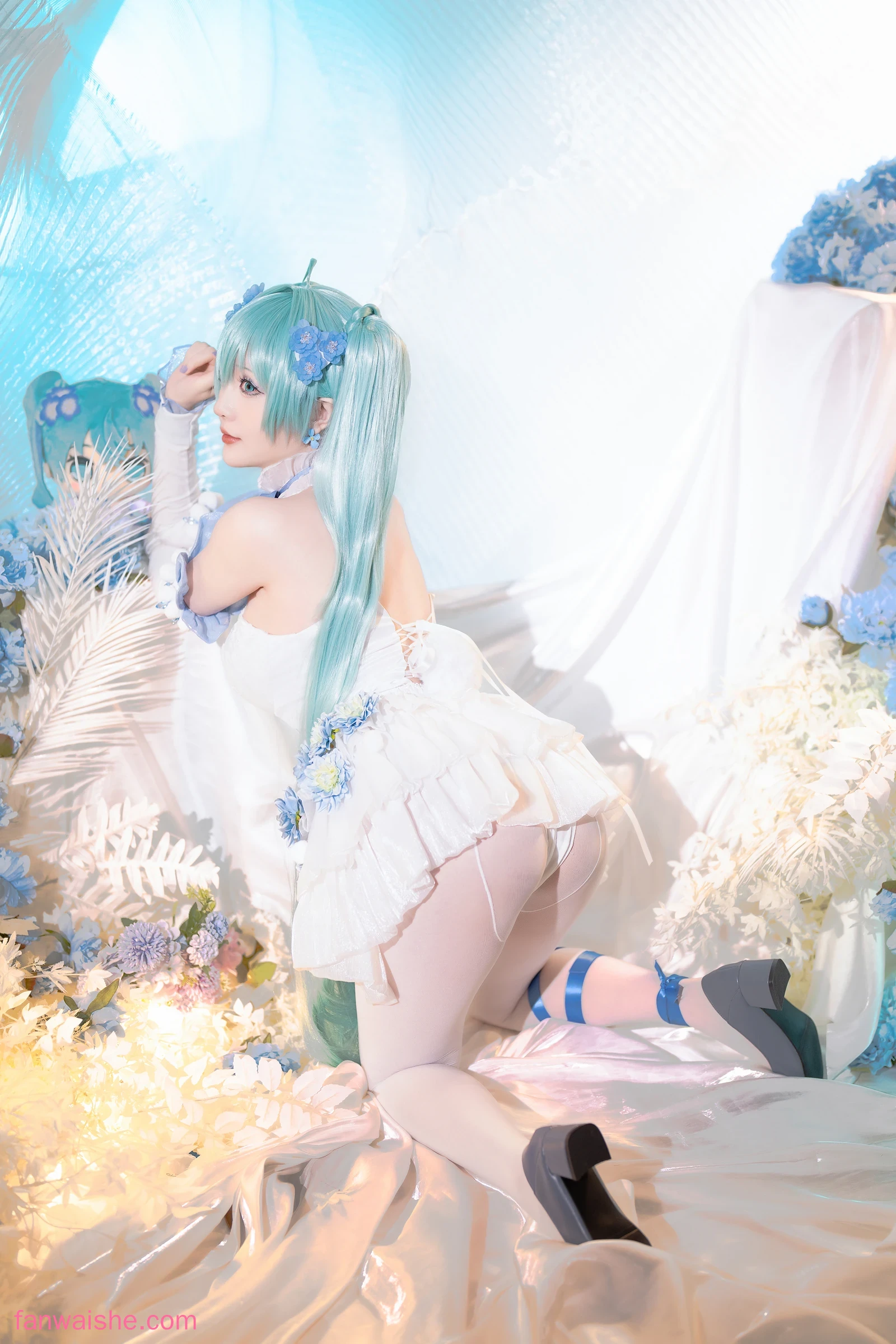星之迟迟 星之迟迟 NO.248 - 2024年02月计划A 初音未来 粉蝶花精灵