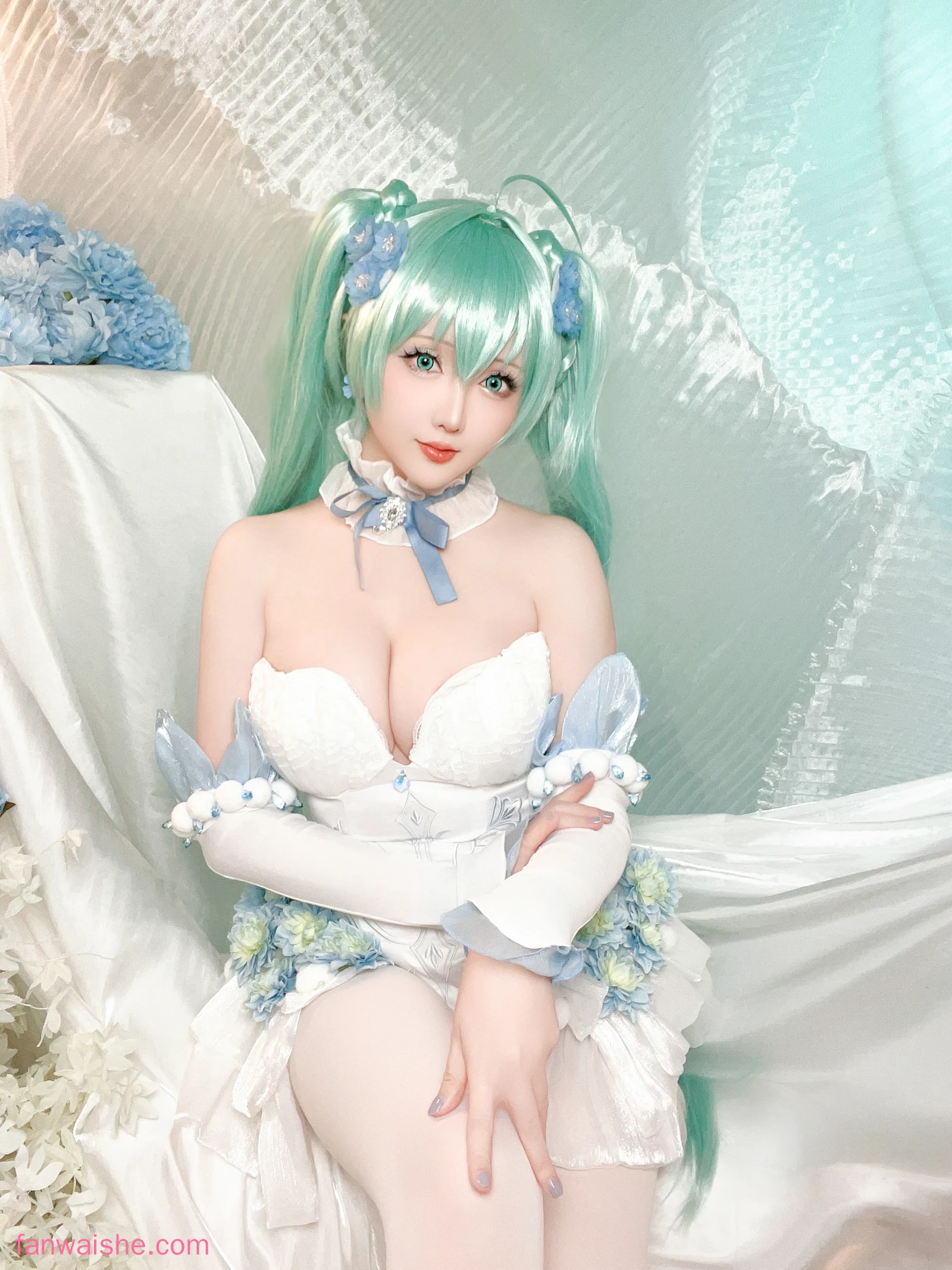 星之迟迟 星之迟迟 NO.248 - 2024年02月计划A 初音未来 粉蝶花精灵