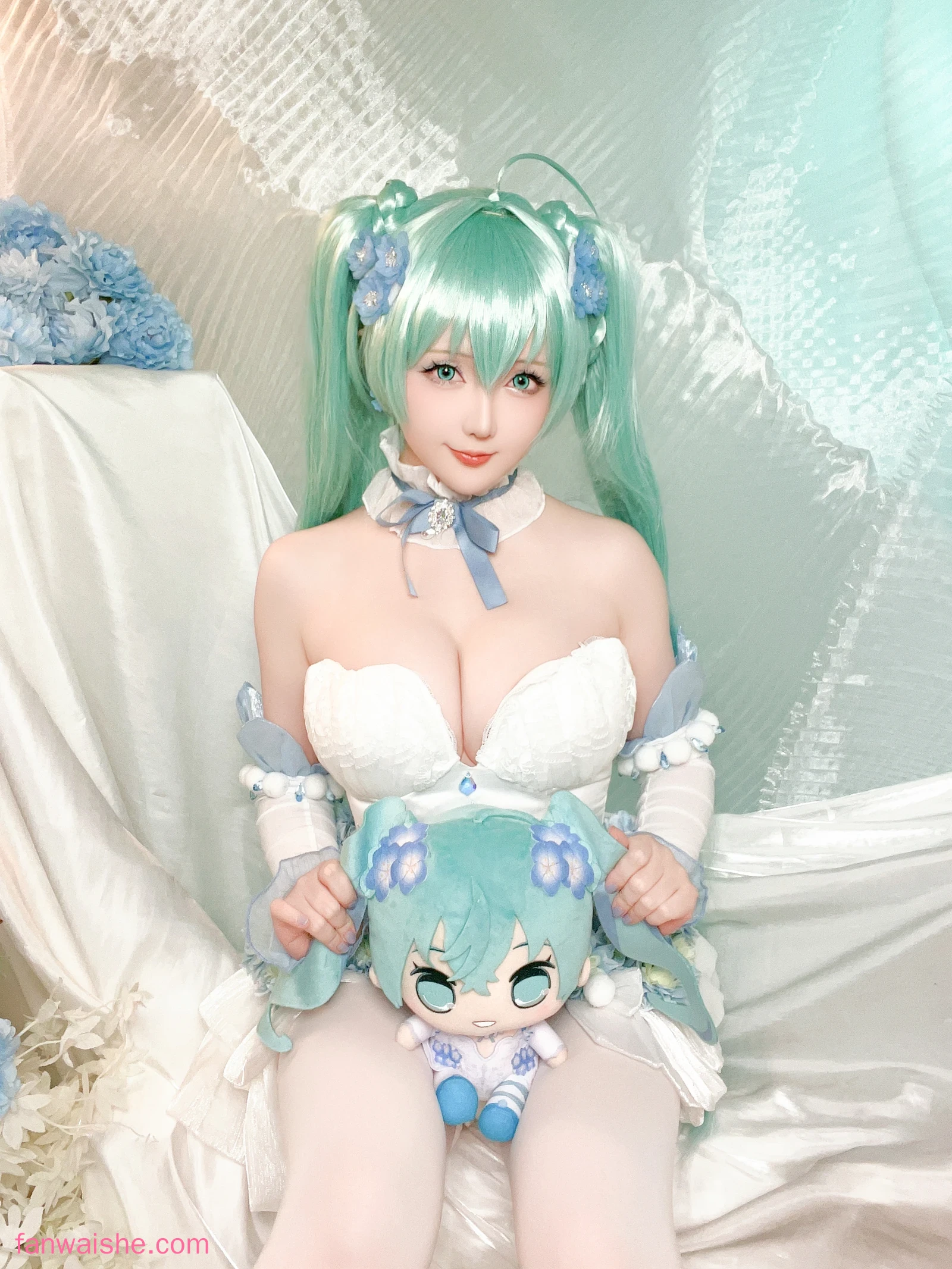 星之迟迟 星之迟迟 NO.248 - 2024年02月计划A 初音未来 粉蝶花精灵