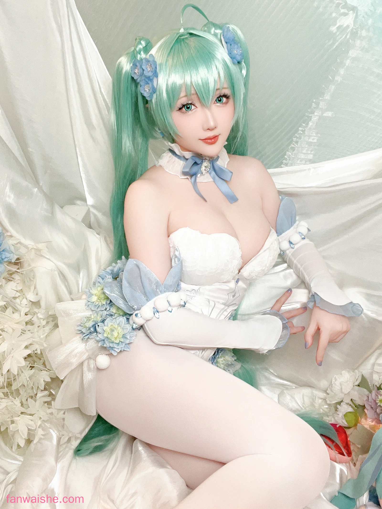 星之迟迟 星之迟迟 NO.248 - 2024年02月计划A 初音未来 粉蝶花精灵