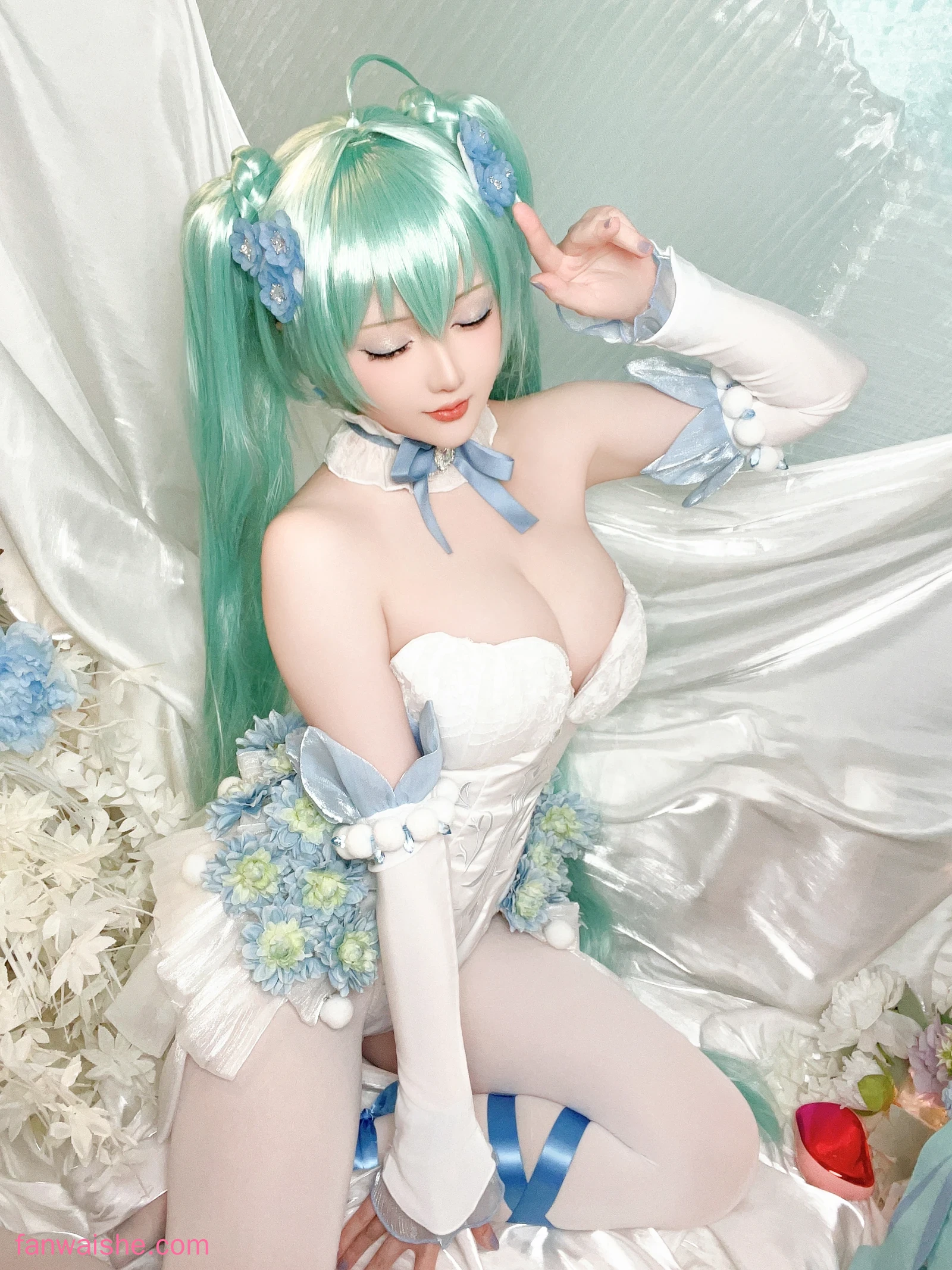 星之迟迟 星之迟迟 NO.248 - 2024年02月计划A 初音未来 粉蝶花精灵