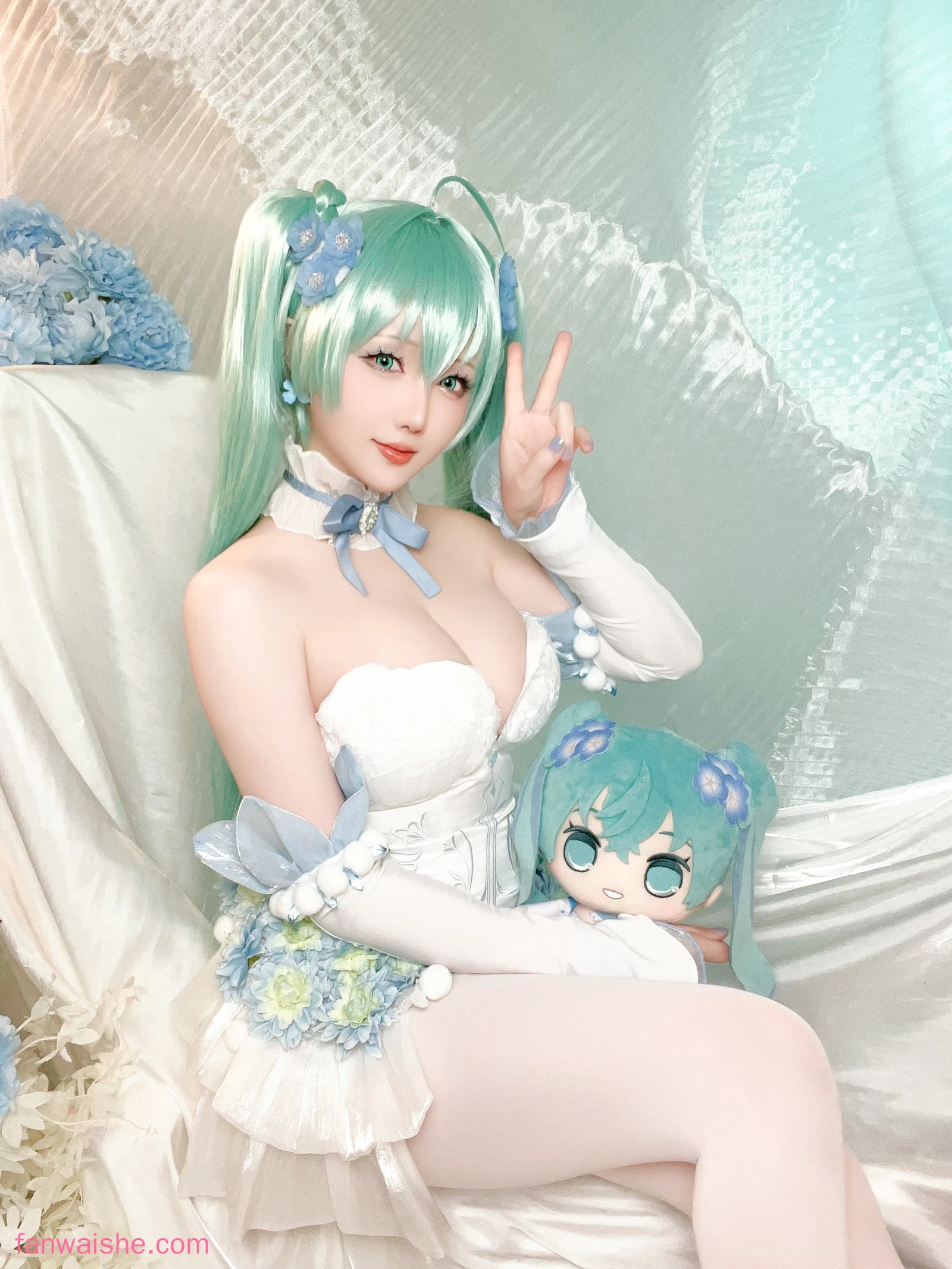星之迟迟 星之迟迟 NO.248 - 2024年02月计划A 初音未来 粉蝶花精灵