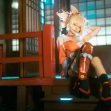 蠢沫沫《10月》主题写真：93张全套美图