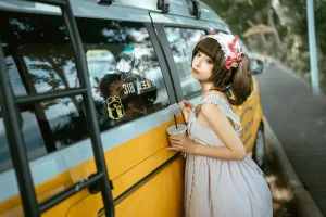 蠢沫沫《10月》主题写真：93张全套美图